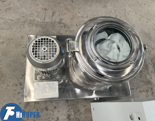Platform Base Centrifuge Solid Liquid Separator with Top Discharge and Intermittent Operation for Centrifugal Filtration