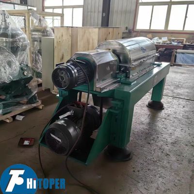 Horizontal Type Industrial Decanter Centrifuge for Fast and Controllable Separation of Molasses Fermenter Residues