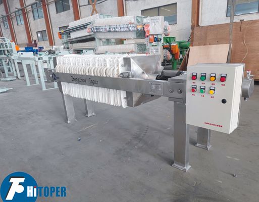 Stainless Steel Filter Press Offering Filtration for Liquid Medicine Beverage Foodstuff and Alcohol Industries with Easy Operation