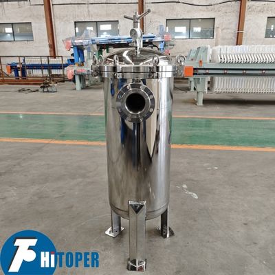 Large Capacity Side Feeding Industrial Stainless Steel Filter Housing With Filtration Metal Basket