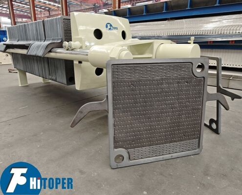 Cast Iron Filter Press High Temperature Material Plate And Frame Filter Press Low Cake Moistur