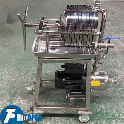 Stainless Steel Plate And Frame Filter For Precise Solid-Liquid Separation In Environmental Protection