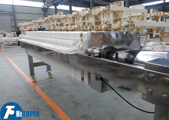 High-Performance Cardboard Filter Press for Purification and Concentration in Pharmacy and Biology Industry