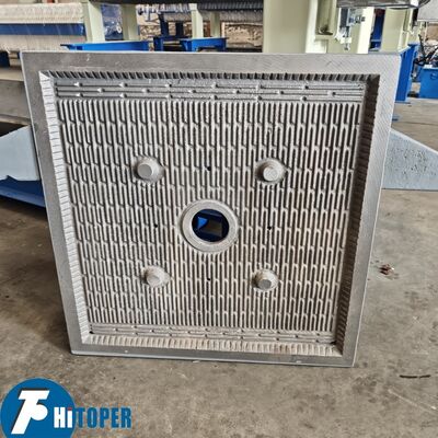 High Temperature Cast Iron Filter Press for Chemical Material Filtration and Dewatering with Long Service Life