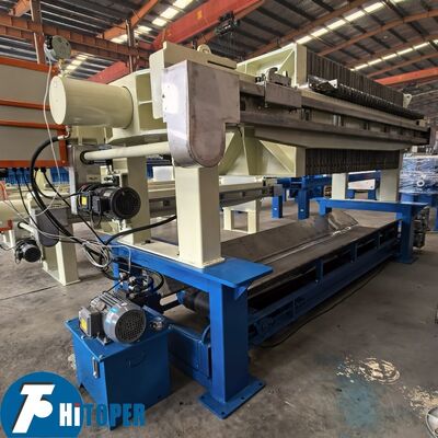 Heavy Duty Cast Iron Filter Press for Chemical Industry Applications Including Gypsum and Copper Sulfate Filtration