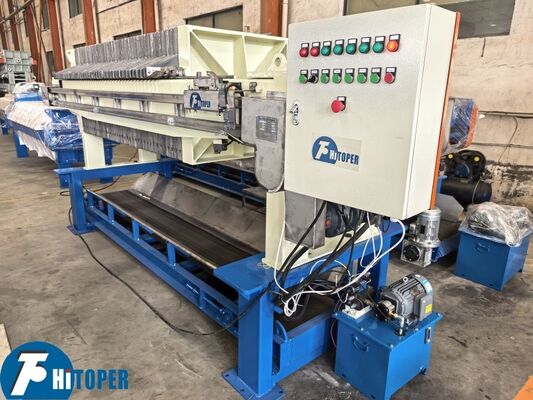 Industrial Cast Iron Filter Press with Excellent Resistance to Heat and Pressure Suitable for Chemical and Oil Filtration