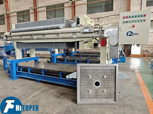 Industrial Cast Iron Filter Press with Excellent Resistance to Heat and Pressure Suitable for Chemical and Oil Filtration