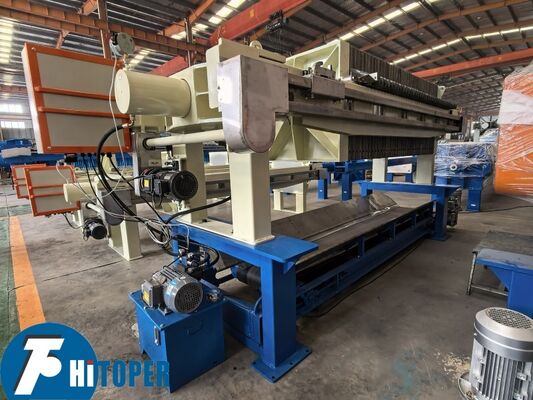 Industrial Cast Iron Filter Press with Excellent Resistance to Heat and Pressure Suitable for Chemical and Oil Filtration