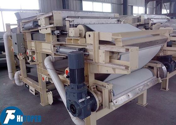 Industrial Belt Filter Press Machine with Advanced Gravity Dewatering and Press Zones for Sludge Treatment Applications