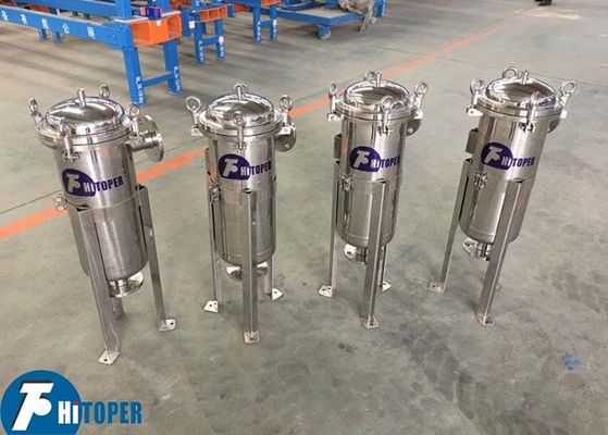 Stainless Steel SS 304 316 Made Single Bag Filter Housing for Pre-Filtration​