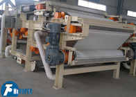 Advanced High Pressure Belt Filter Press For Wastewater Treatment Continuous Operated