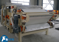 Dyeing Industry Wastewater Belt Press Machine Energy Saving CE Certificated