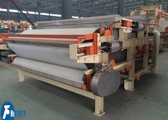 Belt Filter Press Designed for Energy Sludge Dewatering with Scientific Roller System and Advanced Distributor Configuration