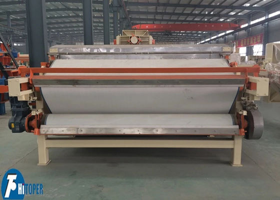 Belt Filter Press Designed for Energy Sludge Dewatering with Scientific Roller System and Advanced Distributor Configuration