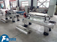 Stainless Steel Industrial Decanter Centrifuge , Continuous Centrifugal Separator
