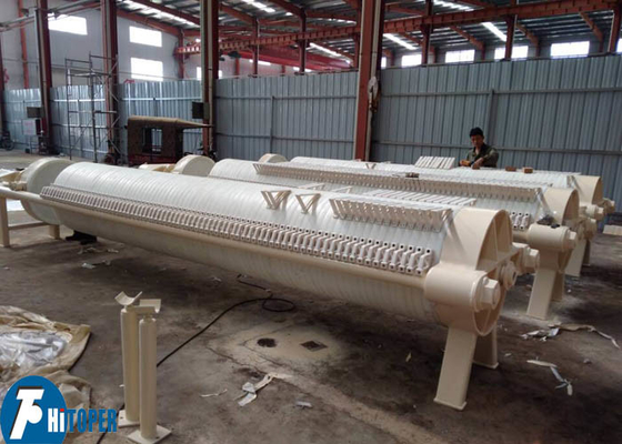 Reinforced Polypropylene Round Plate Filter Press for Solid-Liquid Separation at 2.0Mpa Pressure