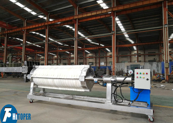 Round Structure Cotton Cake Filter Press with Aluminum Alloy and Reinforced Polypropylene Material