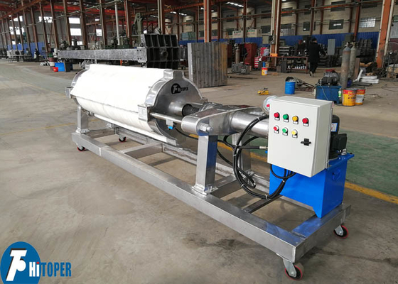 Corner Feeding and Close Liquid Flow Cotton Cake Filter Press for Easy Operation and Maintenance