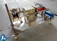 Jack Operation Lab Scale Filter Press Equipment For Solid Liquid Separation