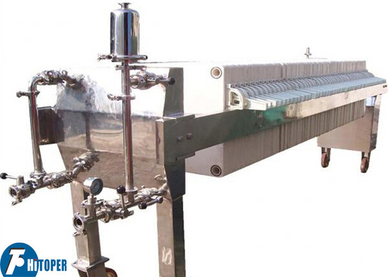 State-Of-The-Art Filtration Technology Cardboard Filter Press For Liquid Purification