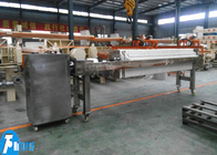 Stainless Steel Coated Beam Cardboard Filter Press , Red & White Wine Filtration Machine