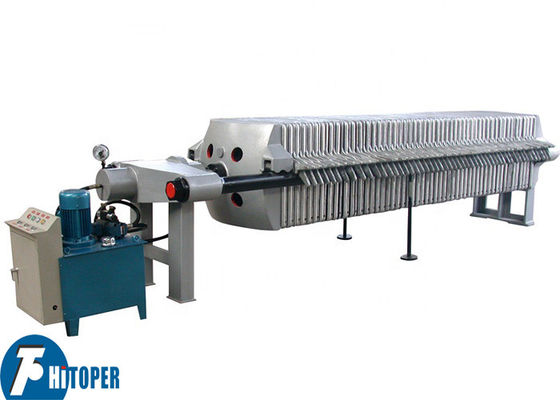 High Strength Cast Iron Filter Press Designed for Chemical Industry Applications Including Gypsum and Various Sulfates
