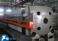 Sludge / Wastewater Cast Iron Filter Press , Plate And Frame Chamber Filter Press Unit