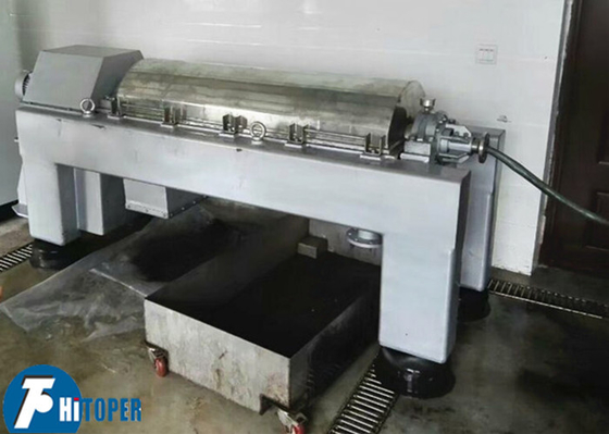 Dia.355mm Drum Continuous Industrial Decanter Centrifuge,3800rpm High Speed Separator