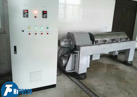 Dia.355mm Drum Continuous Industrial Decanter Centrifuge,3800rpm High Speed Separator