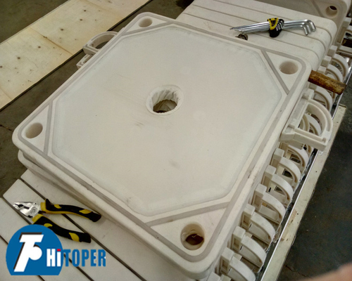 Stainless Steel Filter Press with Plate Size of 600x600mm for Precise Filtration Needs