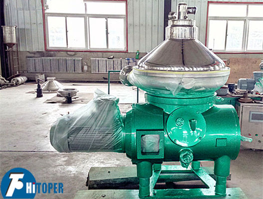 Disc Bowl Centrifuge automatic slagging separator with piston and nozzle slag separation modes for flexible industrial