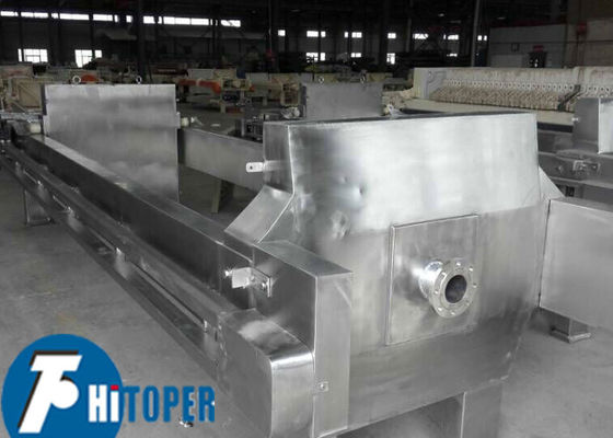 Industrial Stainless Steel Filter Press with Plate Thickness of 13 Millimeters and Chamber Volume of 4.8 Liters for Filtration
