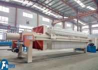 80m2 870mm Plate Industrial Filter Press Automatic PLC Controlled For Printing & Dyeing Wastewater