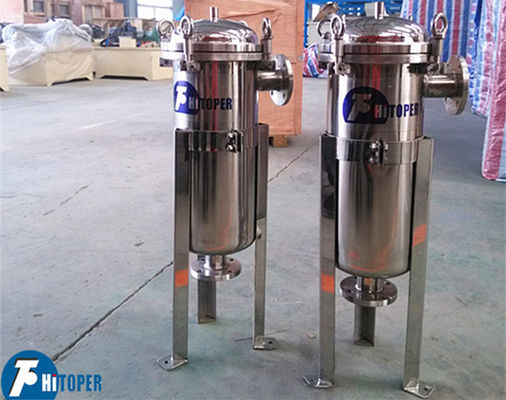 Compact Stainless Steel Bag Filter Housing with Mirror Polished Surface and Large Filter Area for Filtration Performance