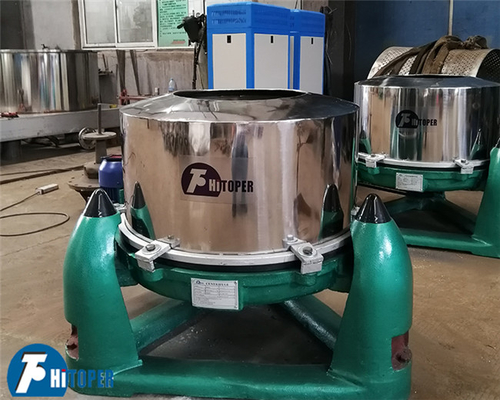 SS600 Solid-Liquid Separation SS Industrial Basket Centrifuge for Coconut Oil