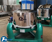 Upper Feeding SS Industrial Basket Centrifuge, Coconut Oil Separation High Speed Centrifuge
