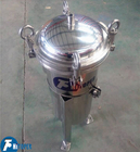 Manual Upper Discharge Stainless Steel Bag Filter Food And Beverage Industries Use