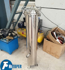 Solid Liquid Precise Separation Cartridge Filter For Printing & Dyeing Area