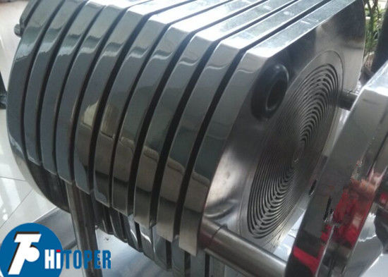 Plate and Frame Filter Press with Stainless Steel Structure for Solid Liquid Separation in Food Chemical and Textile Industries