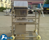 Efficient Plate And Frame Filter , Multi - Layer SS Frame Oil Filter Machine