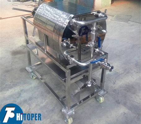 SUS304/SUS316L Stainless Steel Plate And Frame Filter For Solid-Liquid Separation In Medicine And Food