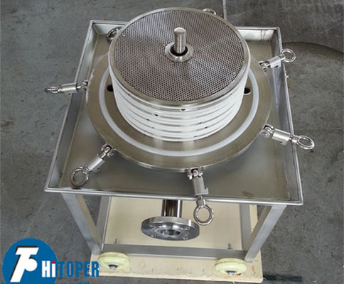 Vertical Type Stainless Steel Laminated Plate And Frame Filter Use Paper As Filtration Medium