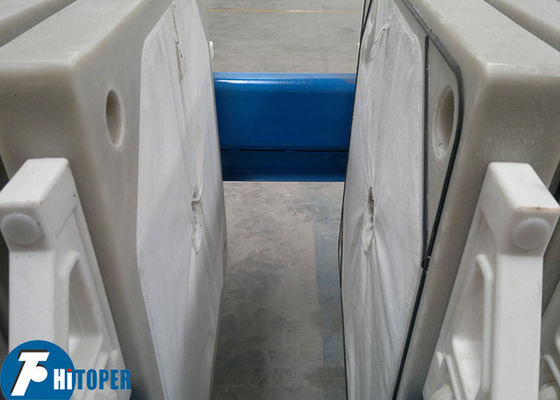 Membrane Filter Press with Special Feed Inlet Design and Membrane Squeeze Plate to Achieve Extreme Squeeze Pressure and Dewatering