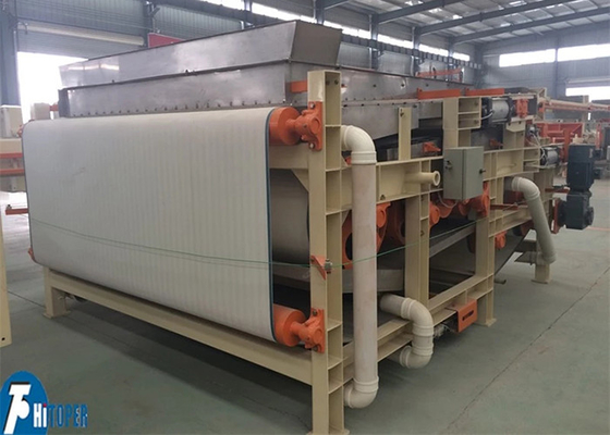 Continuous Operation Belt Filter Press with Advanced Dewatering Technology
