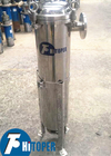 Small Size Bag Filter Housing Large Processing Capacity 17L Volume Vertical Structure