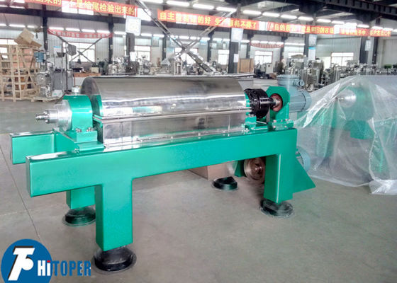 Industrial Decanter Centrifuge Offering Continuous Operation at 4800 RPM for Separation and Discharge of Solids from Liquids