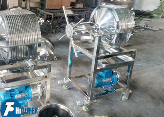 Customizable Plate and Frame Filter with Multi Stage Filtration for Rough and Fine Filter Stages to Improve Efficiency