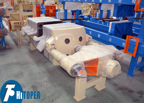 Heavy Duty Cast Iron Filter Press Designed for High Temperature Filtration and Low Cake Moisture Content