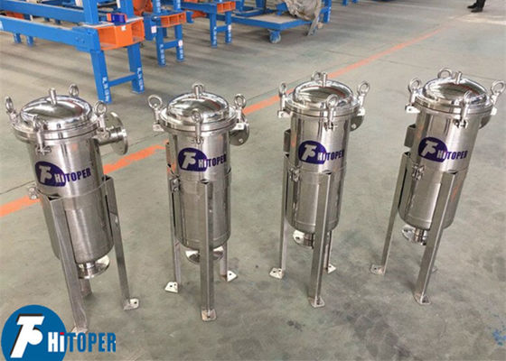 Industrial Bag Filter Housing for Water Purification Treatment with Large Processing Capacity and Easy Filter Bag Replacement