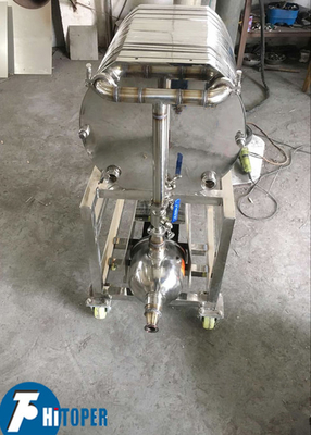 SUS304/SUS316L High Grade Stainless Steel Plate and Frame Filter for Liquor Filtration